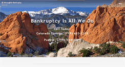 Desktop Screenshot of mclaughlinbankruptcy.com